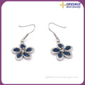 Rhinestone Flower Earring Accessories Women Dangle Earring